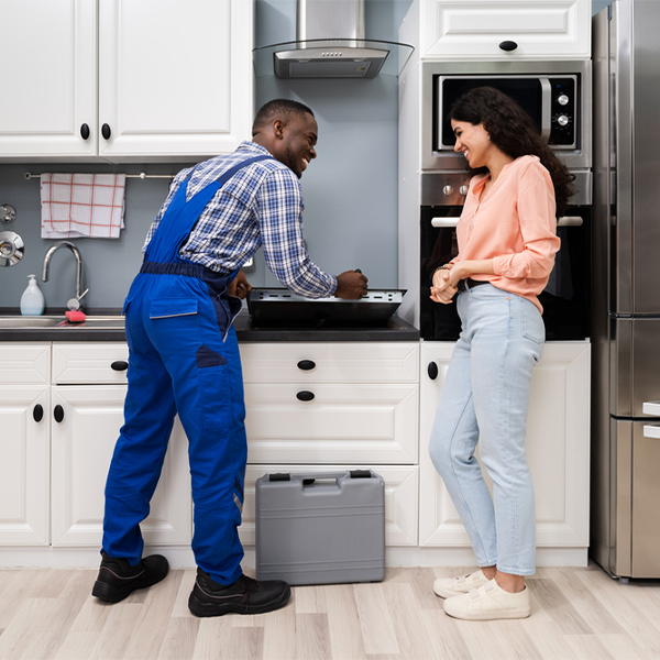 what kind of warranty do you offer on your cooktop repair services in Erick